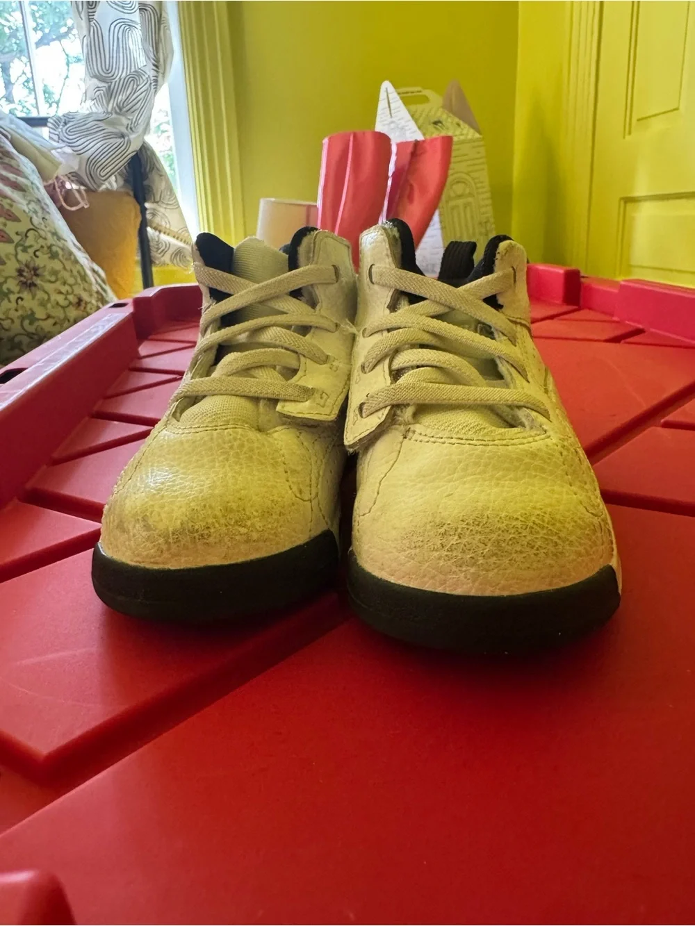 Nike Air Jordan MVP Toddler Shoes Size 9C White Green Black